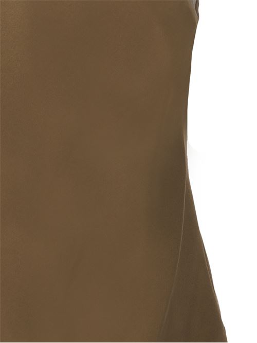 Caramel brown silk top THE GARMENT | 20532261